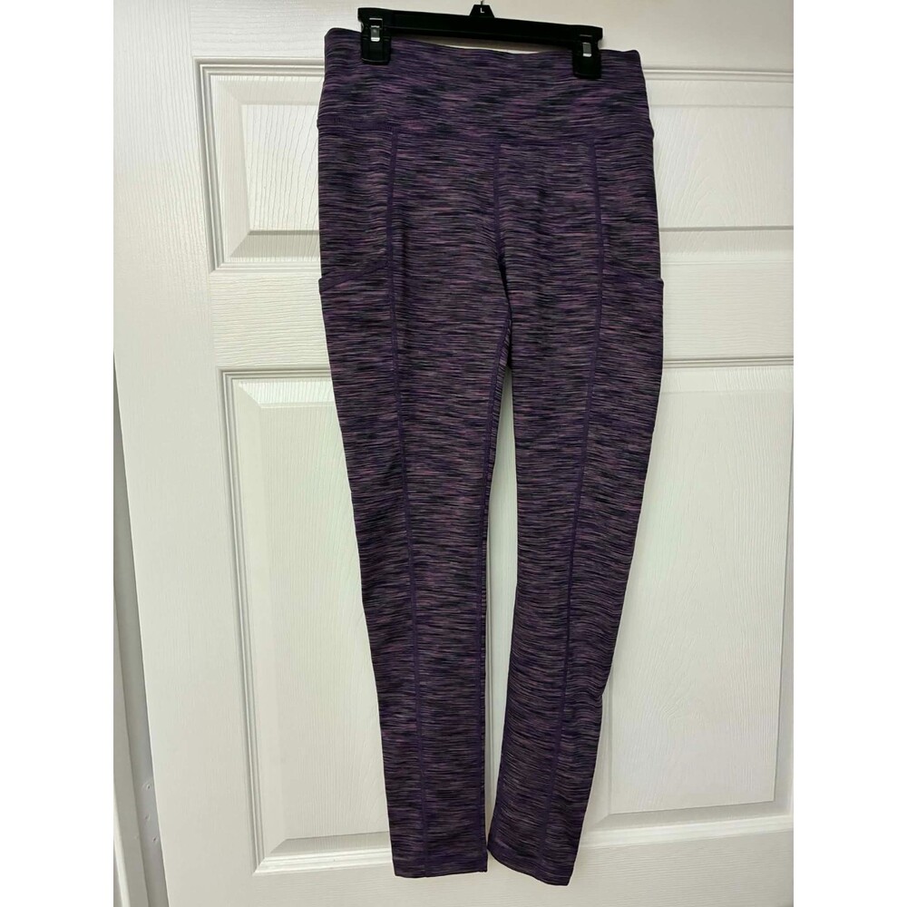 PROPEL Bass Engineering Women’s XS Purple Space Dye Leggings Athletic Yoga Pants